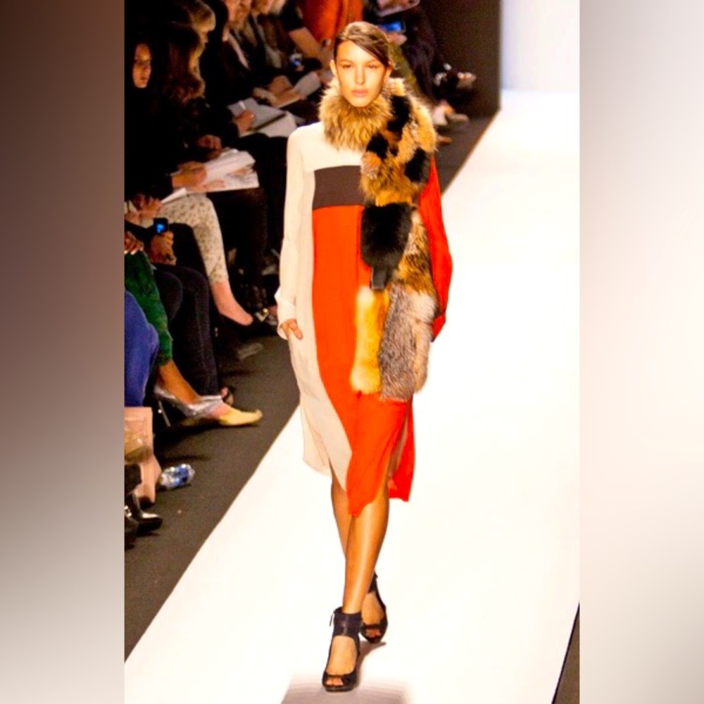 BCBGMAXAZRIA RUNWAY The “Joon” Dress Paprika
